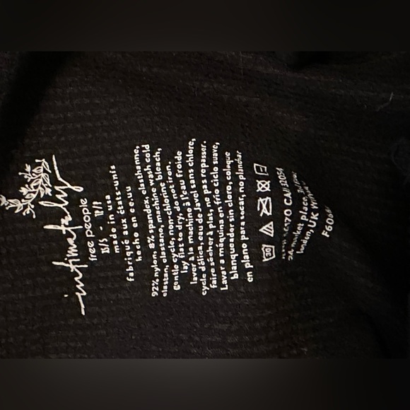 Free People Black Tank - Picture 4 of 4